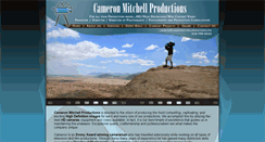 Desktop Screenshot of cameronmitchellproductions.com